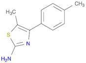 5-METHYL-4-(4-METHYLPHENYL)-1,3-THIAZOL-2-AMINE