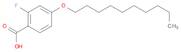 4-(Decyloxy)-2-fluorobenzoic acid