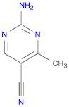 2-Amino-4-methylpyrimidine-5-carbonitrile