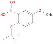 (5-Methoxy-2-(trifluoromethoxy)phenyl)boronic acid