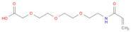 3,6,9-Trioxa-12-azapentadec-14-enoic acid, 13-oxo-