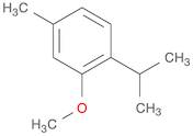 Benzene,2-methoxy-4-methyl-1-(1-methylethyl)-