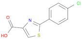 2-(4-Chlorophenyl)-1,3-thiazole-4-carboxylic acid