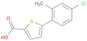 5-(4-Chloro-2-methylphenyl)thiophene-2-carboxylic acid