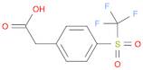 4-(Trifluoromethylsulfony)phenylacetic acid