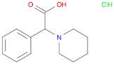 2-Phenyl-2-(piperidin-1-yl)acetic acid hydrochloride