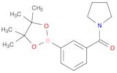 Pyrrolidin-1-yl(3-(4,4,5,5-tetramethyl-1,3,2-dioxaborolan-2-yl)phenyl)methanone