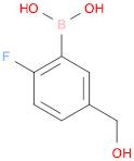 (2-Fluoro-5-(hydroxymethyl)phenyl)boronic acid