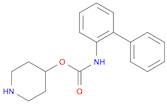 Carbamic acid, [1,1'-biphenyl]-2-yl-, 4-piperidinyl ester