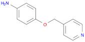 Benzenamine, 4-(4-pyridinylmethoxy)-