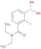 3-(DiethylcarbaMoyl)-2-fluorophenylboronic acid