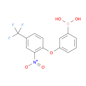 3-[2-Nitro-4-(trifluoromethyl)phenoxy]benzeneboronic acid