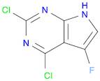 2,4-Dichloro-5-fluoro-7H-pyrrolo[2,3-d]pyrimidine