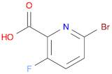 6-Bromo-3-fluoropicolinic acid