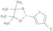 2-(4-Chlorothiophen-2-yl)-4,4,5,5-tetramethyl-1,3,2-dioxaborolane