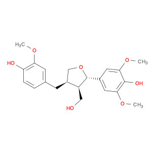 3-Furanmethanol,tetrahydro-2-(4-hydroxy-3,5-dimethoxyphenyl)-4-[(4-hydroxy-3-methoxyphenyl)methyl]…