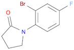 1-(2-Bromo-4-fluorophenyl)pyrrolidin-2-one