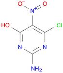 2-Amino-4-chloro-6-hydroxy-5-nitropyrimidine