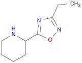 2-(3-Ethyl-1,2,4-oxadiazol-5-yl)piperidine