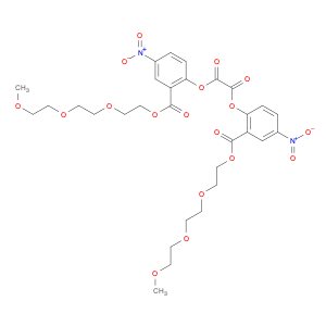 Ethanedioic acid,1,2-bis[4-nitro-2-(1-oxo-2,5,8,11-tetraoxadodec-1-yl)phenyl] ester