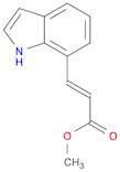 2-Propenoic acid, 3-(1H-indol-7-yl)-, Methyl ester