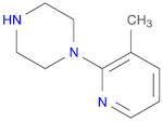 Piperazine, 1-(3-methyl-2-pyridinyl)- (9CI)