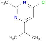 4-CHLORO-6-ISOPROPYL-2-METHYLPYRIMIDINE