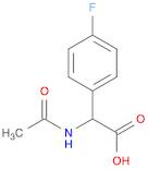 2-Acetamido-2-(4-fluorophenyl)acetic acid