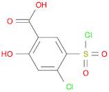 4-Chloro-5-(chlorosulfonyl)-2-hydroxybenzoic acid