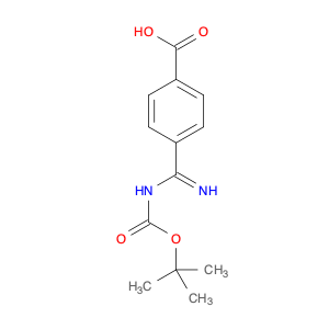 4-(N-(tert-Butoxycarbonyl)carbamimidoyl)benzoic acid