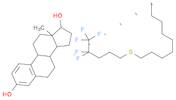 (7R,8R,9S,13S,14S,17S)-13-Methyl-7-(9-((4,4,5,5,5-pentafluoropentyl)thio)nonyl)-7,8,9,11,12,13,14,…