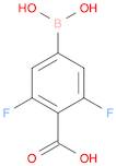 4-Borono-2,6-difluorobenzoic acid