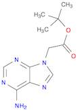 9H-Purine-9-acetic acid, 6-amino-, 1,1-dimethylethyl ester