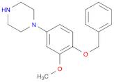 1-(4-(Benzyloxy)-3-methoxyphenyl)piperazine