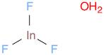 Indium fluoride trihydrate