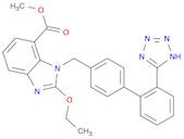 Methyl 1-((2'-(2H-tetrazol-5-yl)-[1,1'-biphenyl]-4-yl)methyl)-2-ethoxy-1H-benzo[d]imidazole-7-carb…