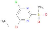 6-Chloro-4-ethoxy-2-methylsulfonyl pyrimidine