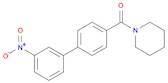 (3'-Nitro-[1,1'-biphenyl]-4-yl)(piperidin-1-yl)methanone