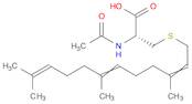 L-Cysteine,N-acetyl-S-[(2E,6E)-3,7,11-trimethyl-2,6,10-dodecatrien-1-yl]-