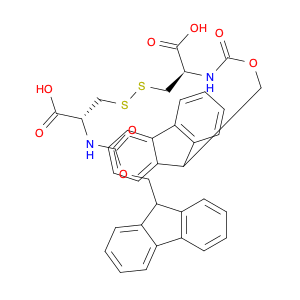 (2R,2'R)-3,3'-Disulfanediylbis(2-((((9H-fluoren-9-yl)methoxy)carbonyl)amino)propanoic acid)