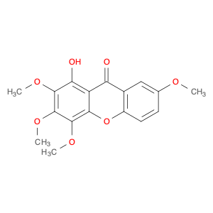 1-Hydroxy-2,3,4,7-tetramethoxy-9H-xanthen-9-one