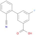 3-(2-Cyanophenyl)-5-fluorobenzoic acid