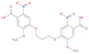 Benzoic acid, 4,4'-[1,3-propanediylbis(oxy)]bis[5-methoxy-2-nitro-