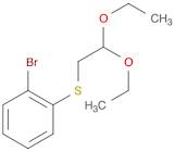 (2-Bromophenyl)(2,2-diethoxyethyl)sulfane