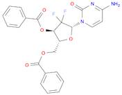 (2R,3R,5R)-5-(4-Amino-2-oxopyrimidin-1(2H)-yl)-2-((benzoyloxy)methyl)-4,4-difluorotetrahydrofura...