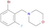 1-Bromo-3-fluoro-2-(morpholinomethyl)benzene