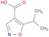 5-ISOPROPYL-ISOXAZOLE-4-CARBOXYLIC ACID