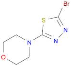 4-(5-Bromo[1,3,4]thiadiazol-2-yl)morpholine