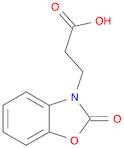 3(2H)-Benzoxazolepropanoicacid, 2-oxo-