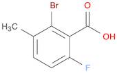 2-Bromo-6-fluoro-3-methylbenzoic acid